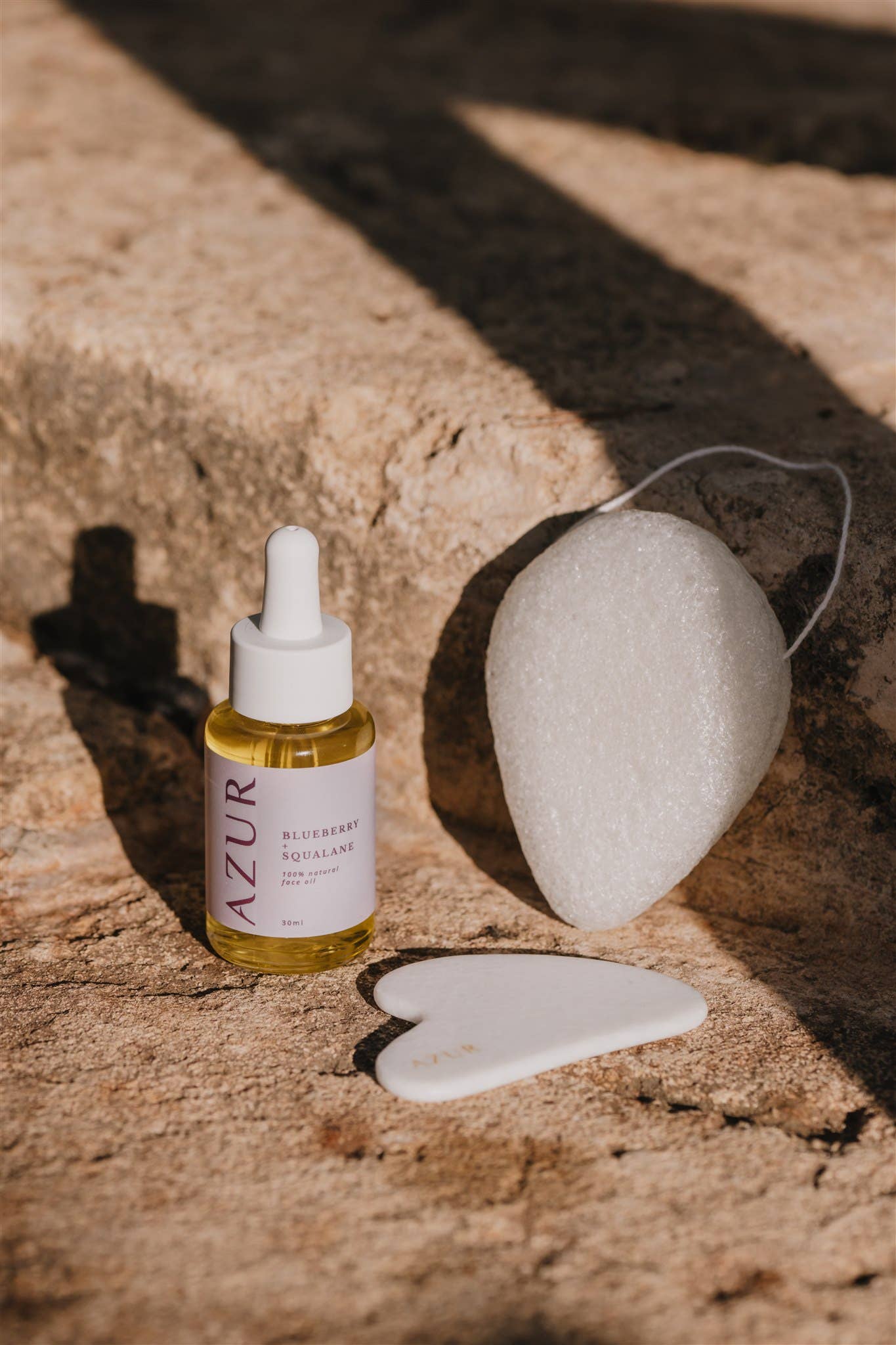 Gua Sha facial massage tool | White Jade