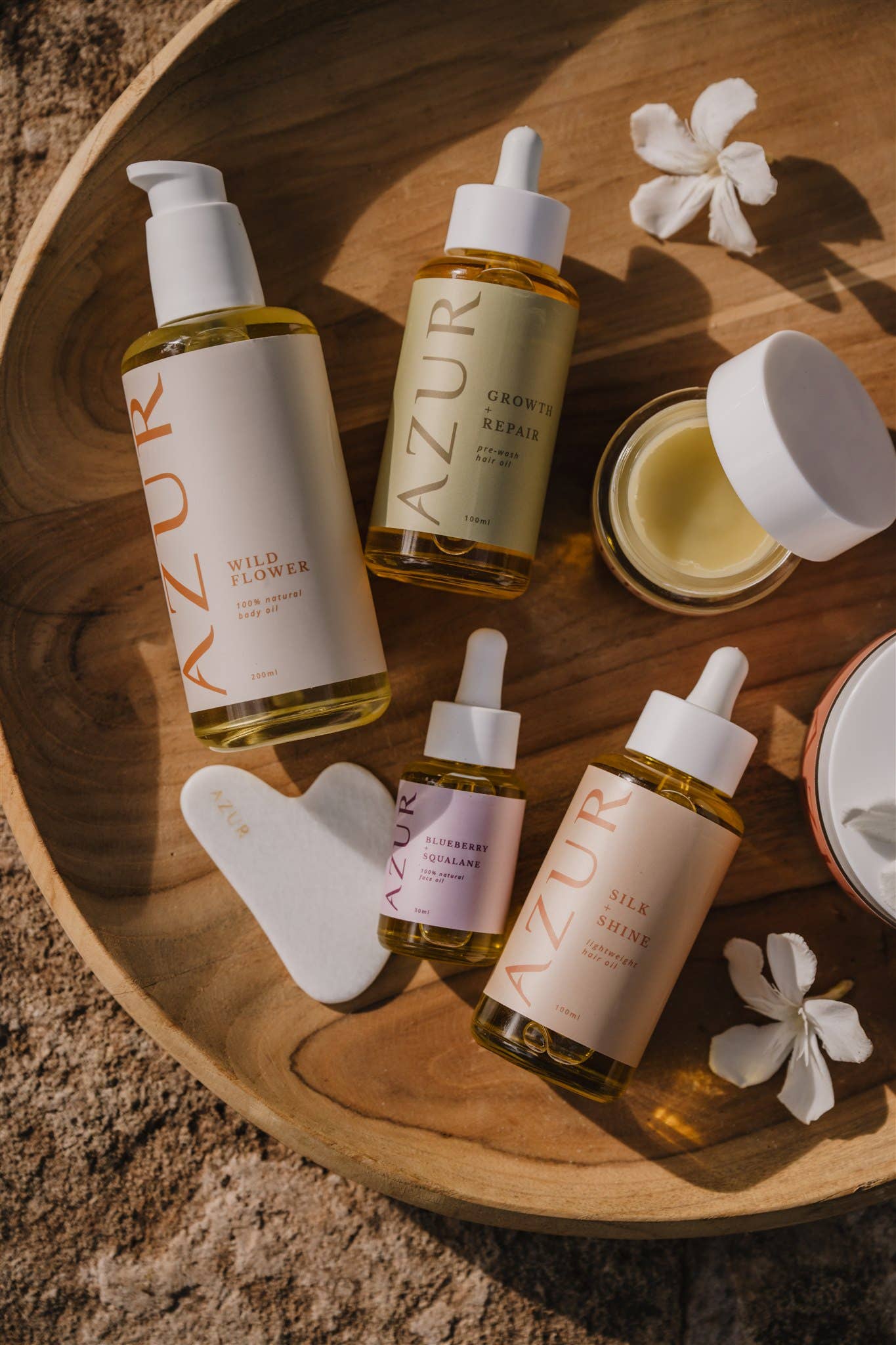 Gua Sha facial massage tool | White Jade