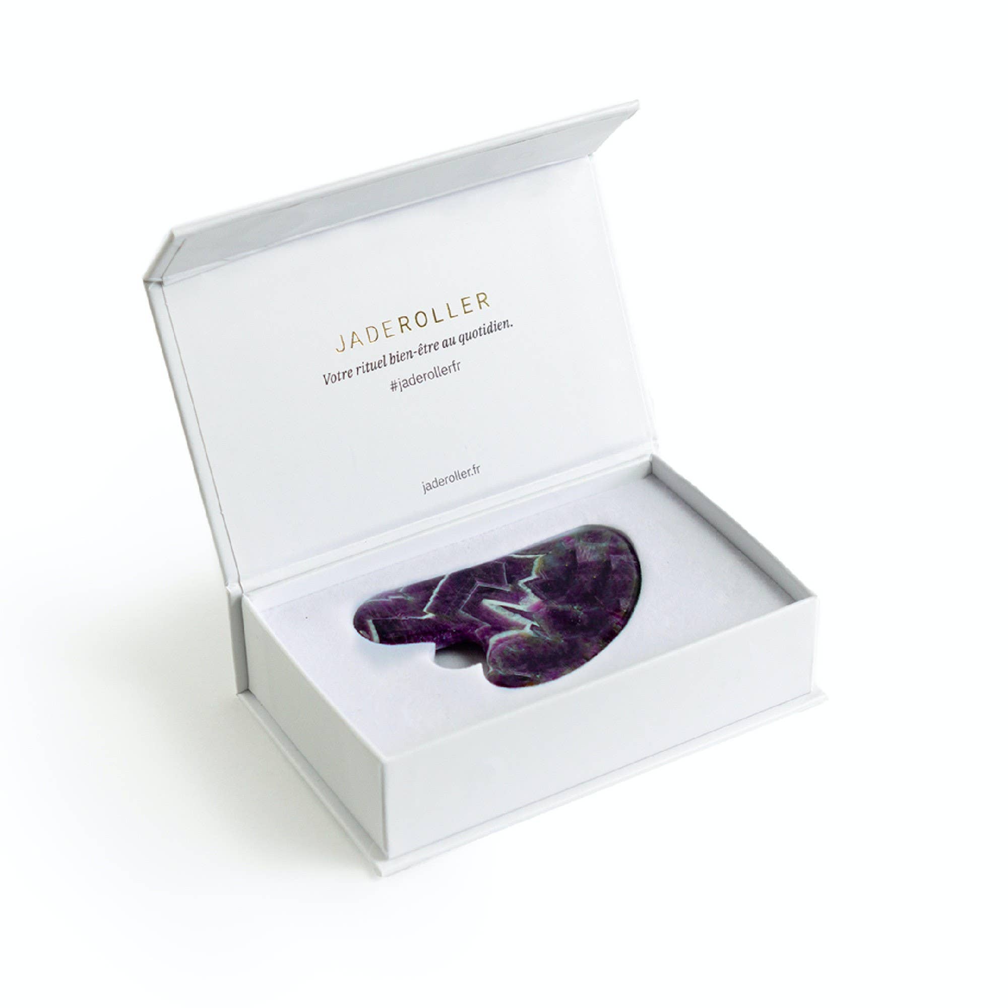 Amethyst gua sha