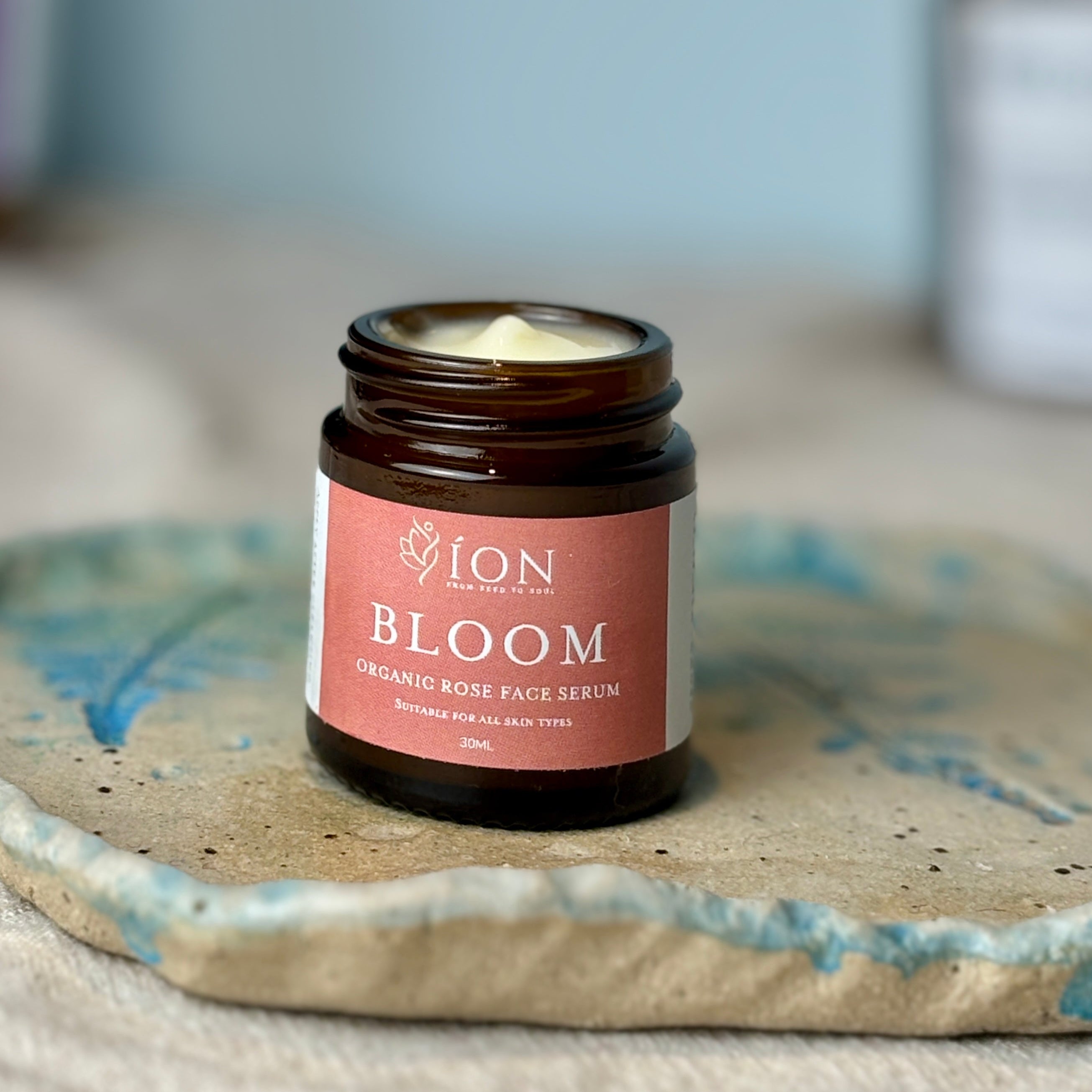 Organic Rose Face Serum | Aloe Vera & Coconut Oil