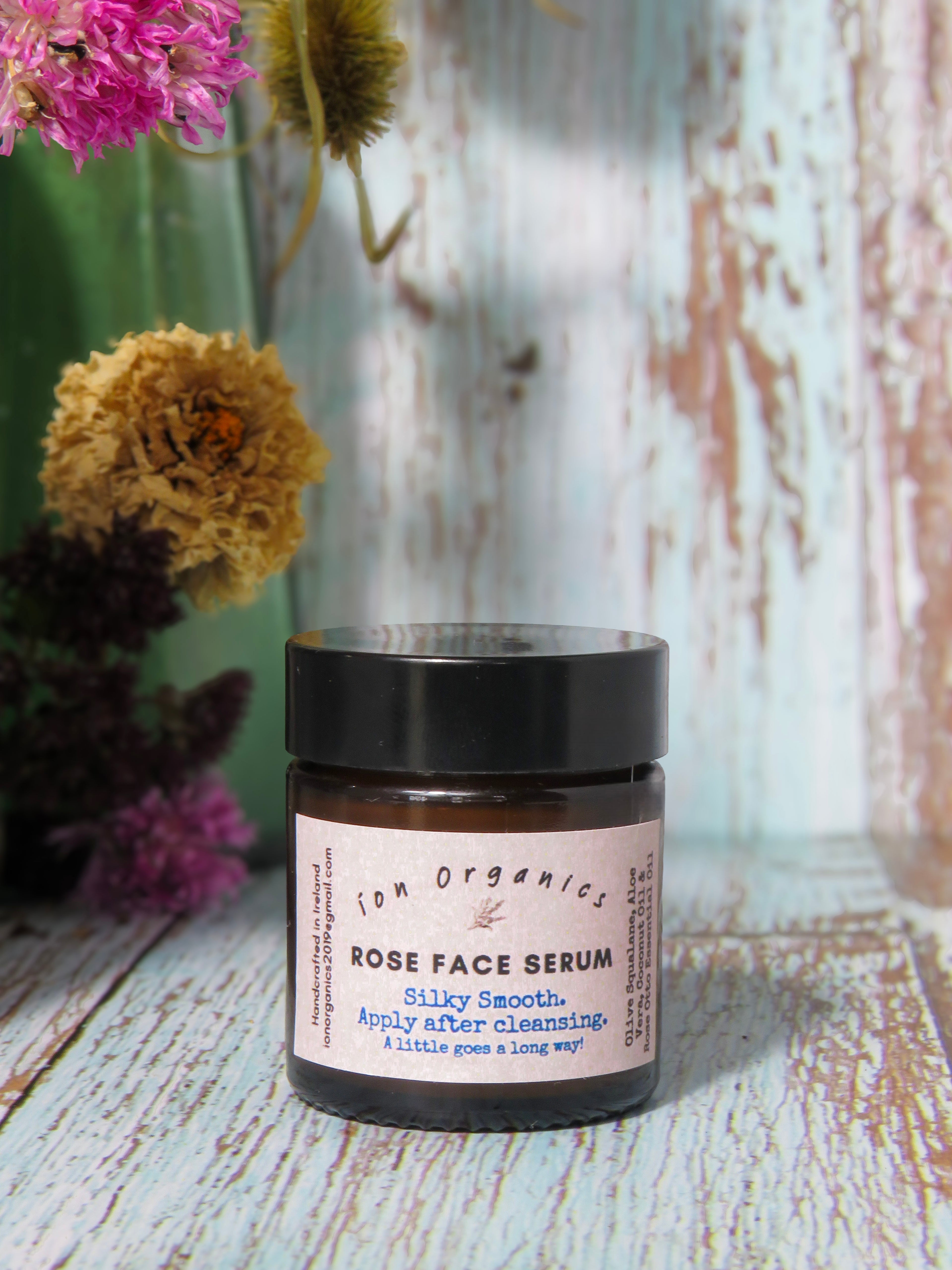 Rose Face Serum | Aloe Vera & Coconut Oil