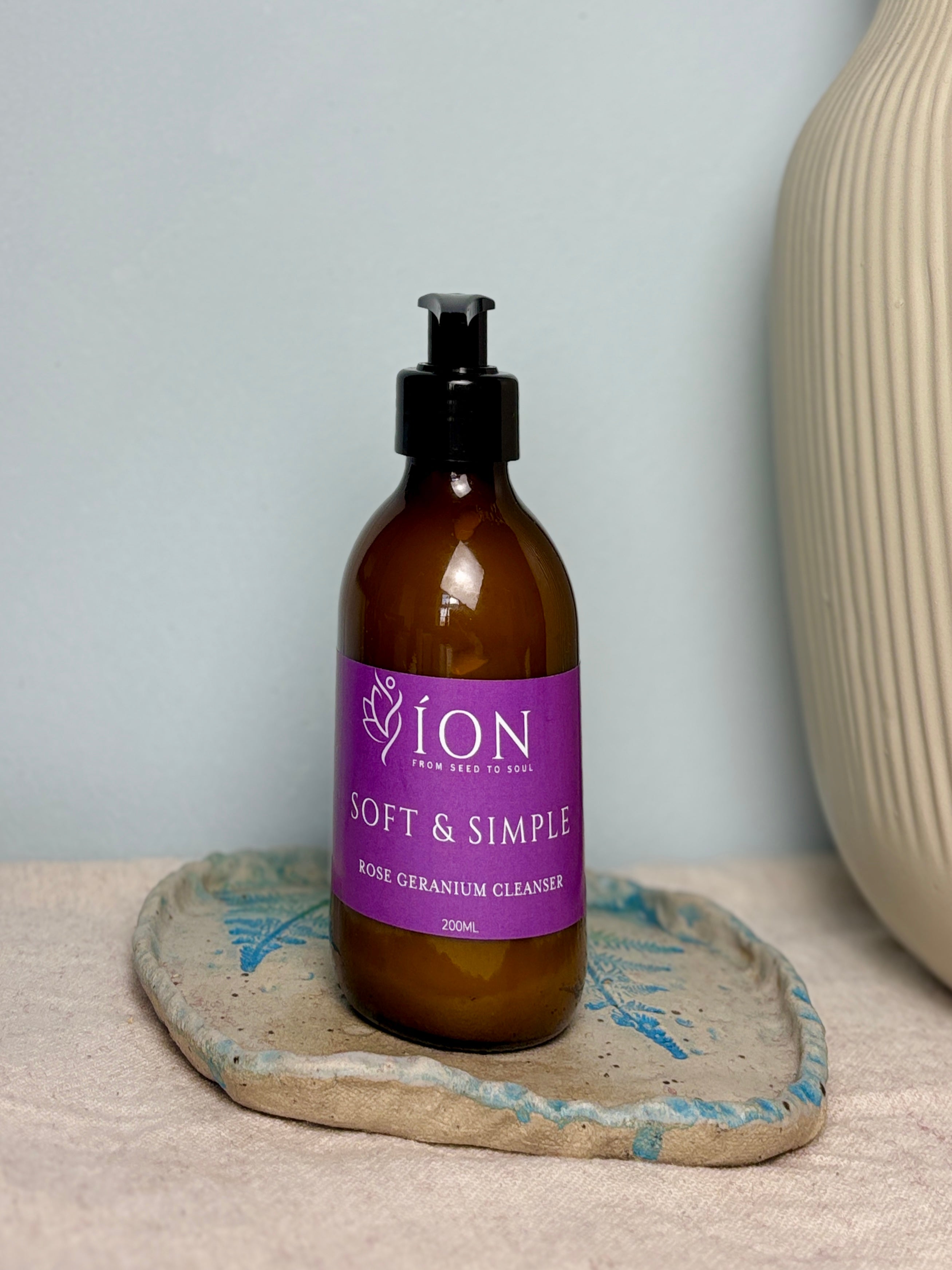 Rose Geranium Cleanser | Soft & Simple