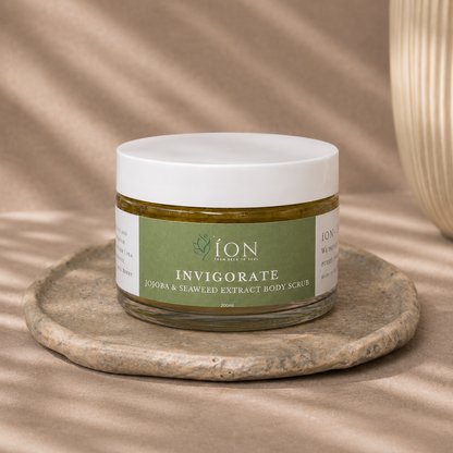 Invigorate | Jojoba &amp; Seaweed Extract Body Scrub