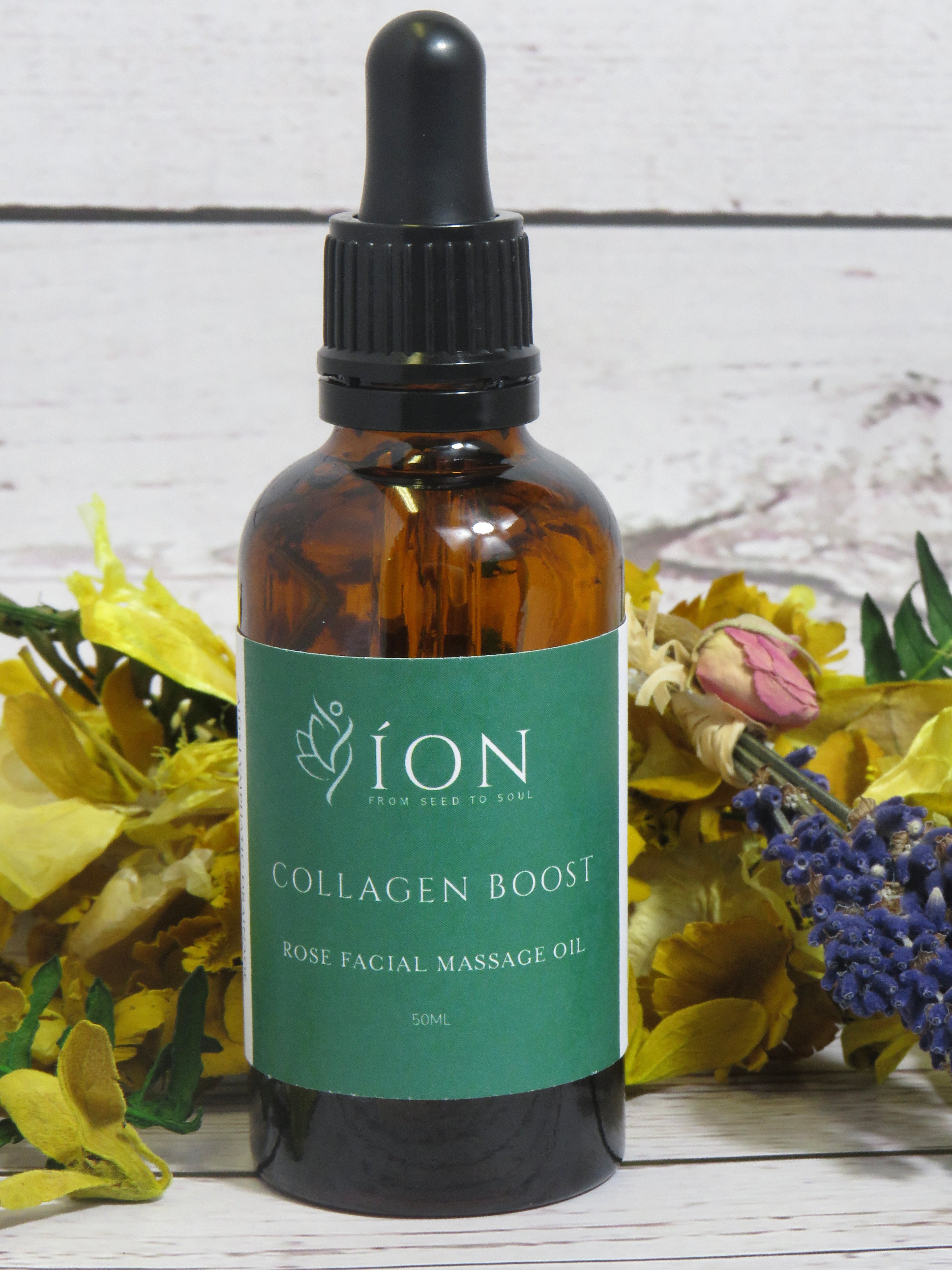 Collagen Boost | Rose Facial Massage Oil