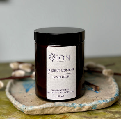 Soy Candle | Organic Lavender 180ml