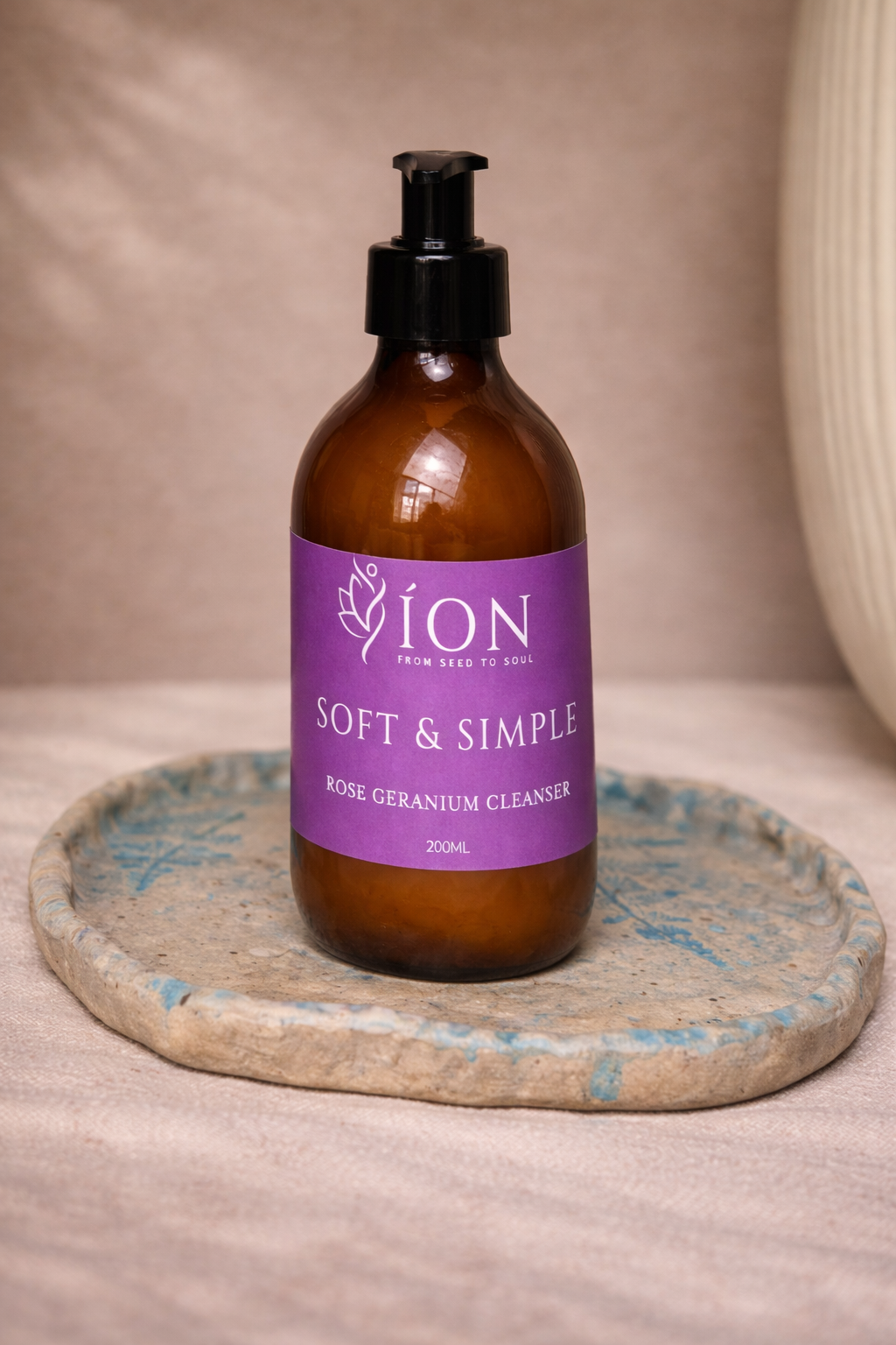 Soft &amp; Simple | Rose Geranium Cleanser